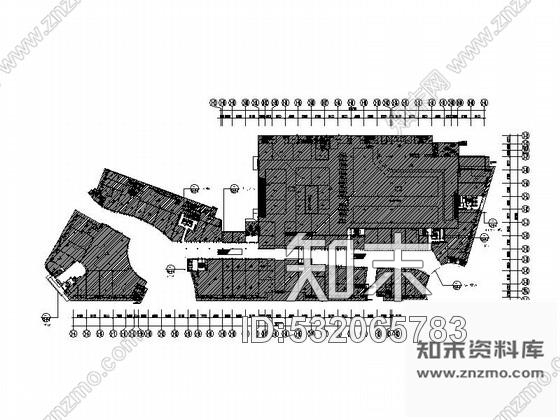 施工图四川时尚购物商场室内装修设计施工图含效果cad施工图下载【ID:532065783】