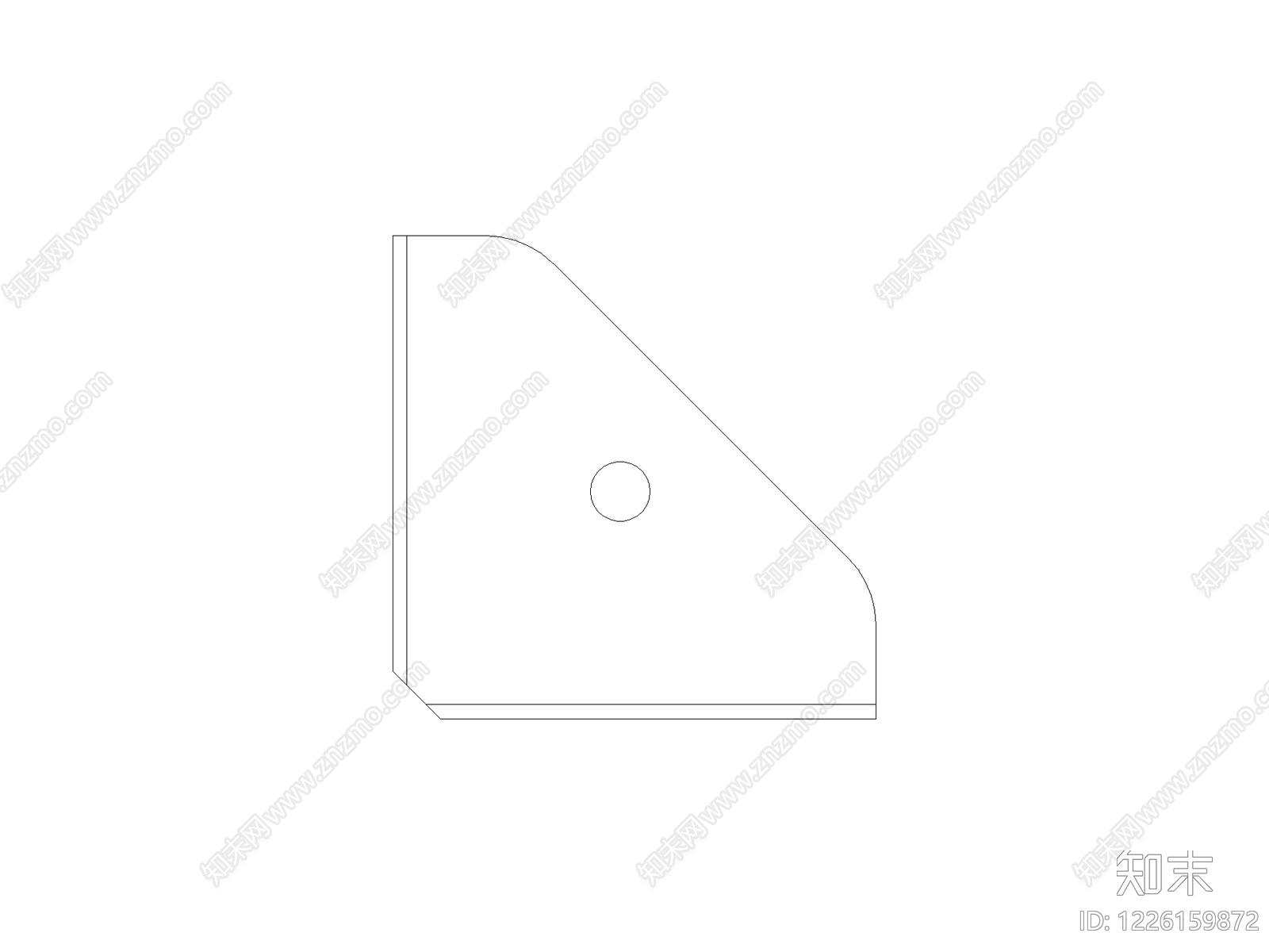 五金管件cad施工图下载【ID:1226159872】