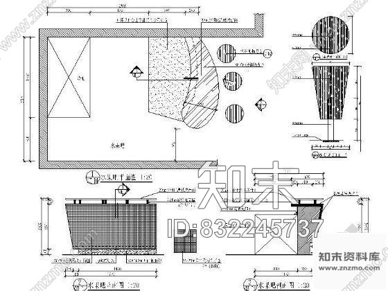 图块/节点桑拿区水果吧详图cad施工图下载【ID:832245737】