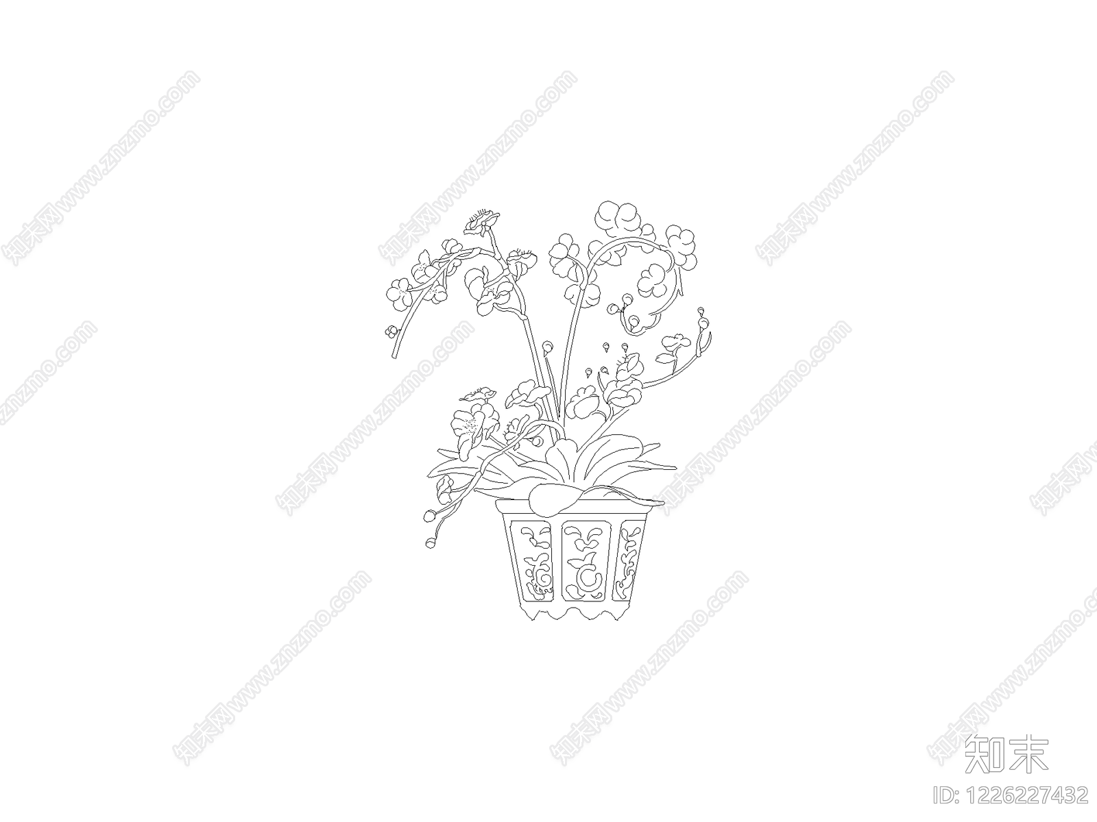 花cad施工图下载【ID:1226227432】