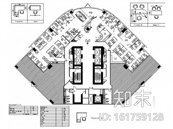 [上海]儿童玩具贸易公司办公室室内装修施工图（含效果）施工图下载【ID:161759128】