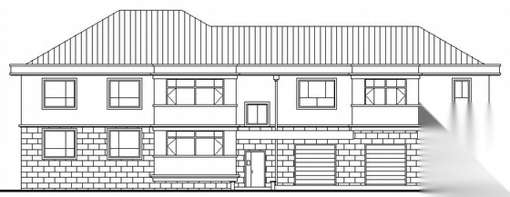 某住宅小区8号车库及住宅楼建筑施工图施工图下载【ID:166559159】