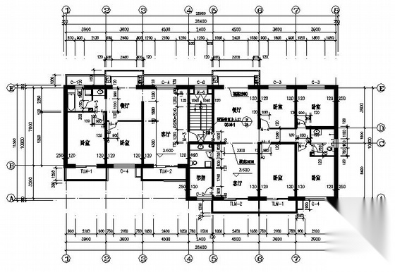 某住宅小区8号车库及住宅楼建筑施工图施工图下载【ID:166559159】