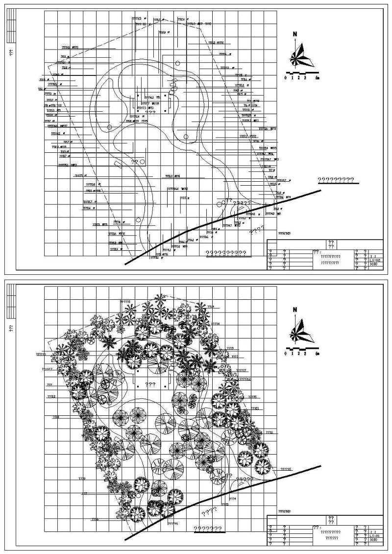 公园景观Ls01-02绿化CAD图纸cad施工图下载【ID:149710169】