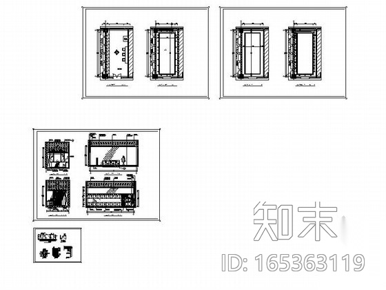 [沈阳]某大学茶水间施工图cad施工图下载【ID:165363119】