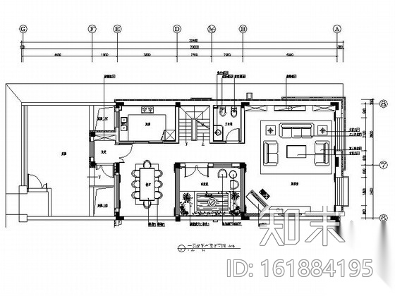 [哈尔滨]现代主义三层别墅装修图（含实景）cad施工图下载【ID:161884195】