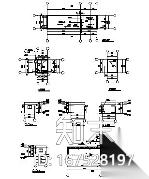 [江苏省]某消防泵房建筑方案图cad施工图下载【ID:167528197】