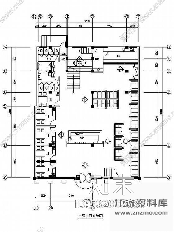 施工图穆斯林风格餐厅空间装修图cad施工图下载【ID:532012538】