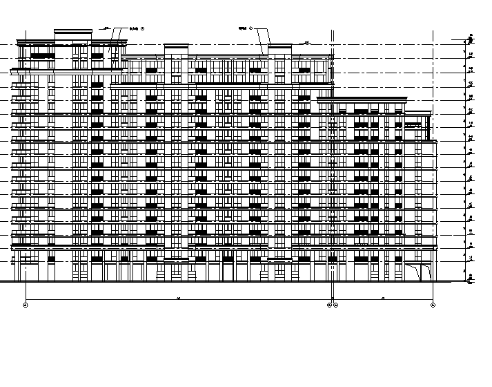 [浙江]高层框架剪力墙结构住宅及车库设计施工图（绿城...施工图下载【ID:149777105】