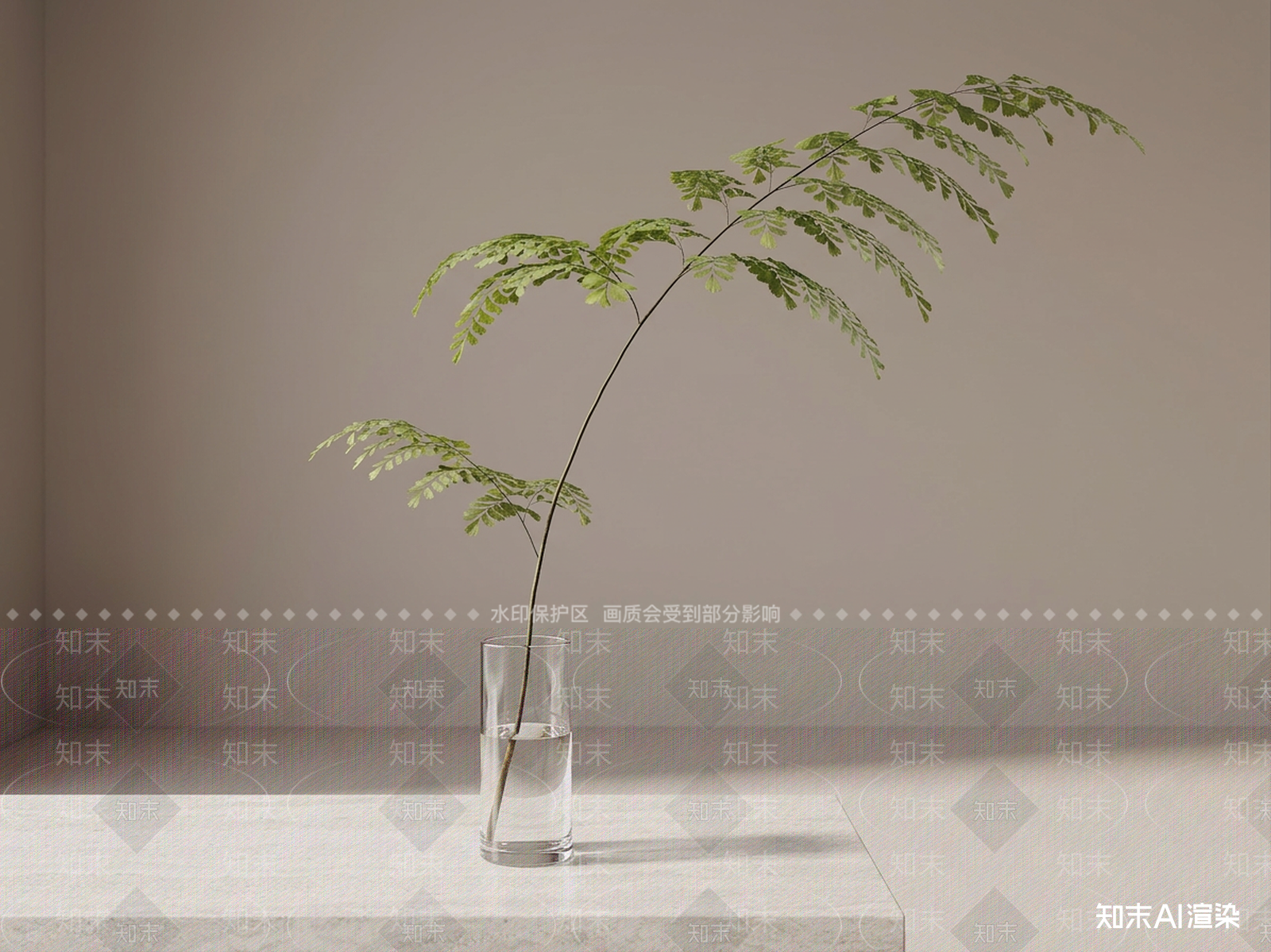 造型绿植草本植物3D模型下载【ID:1227322161】