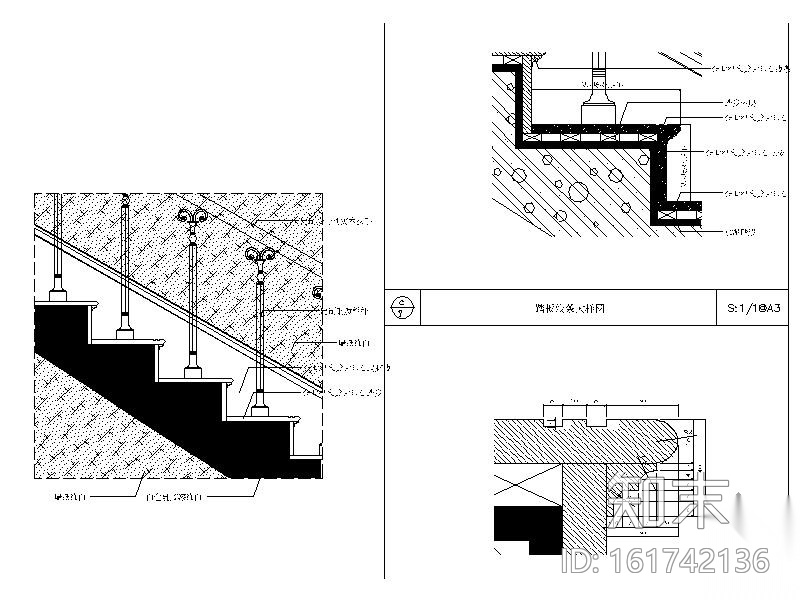 [浙江]某欧式售楼厅室内装修图cad施工图下载【ID:161742136】