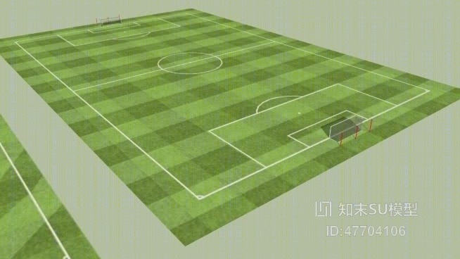 足球场SU模型下载【ID:47704106】