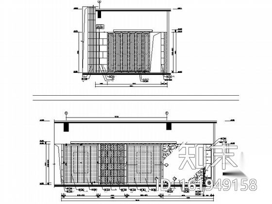 [河北]某五星级豪华酒店首层室内装修施工图（含效果）cad施工图下载【ID:161949158】
