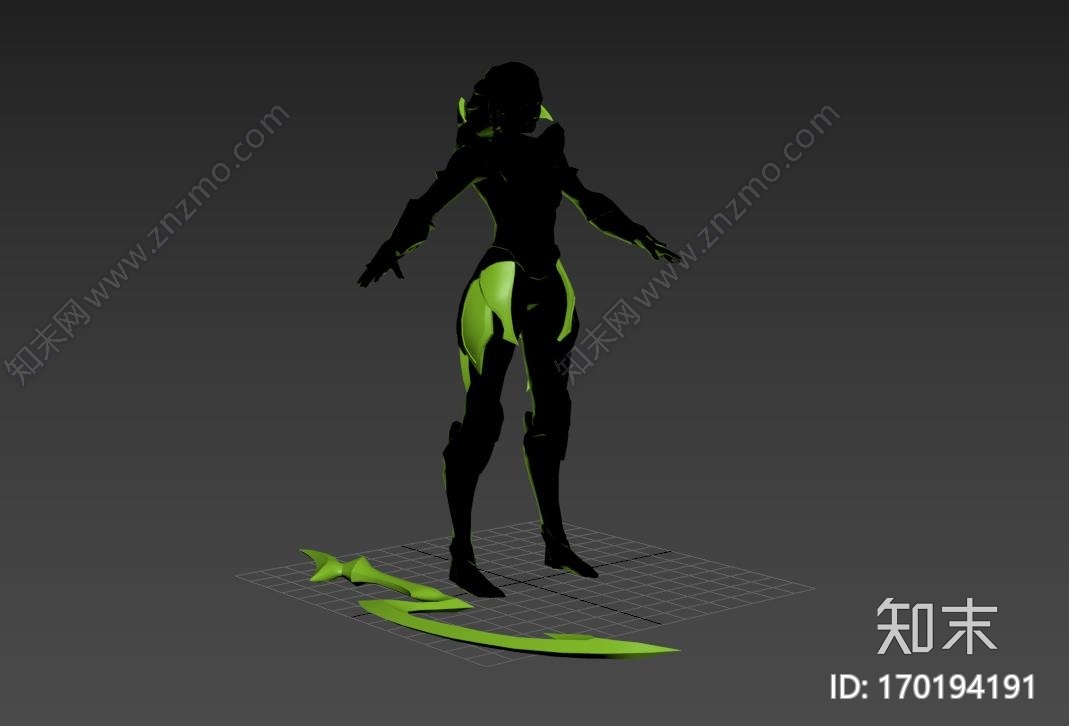 diana_皎月女神709863d打印模型下载【ID:170194191】