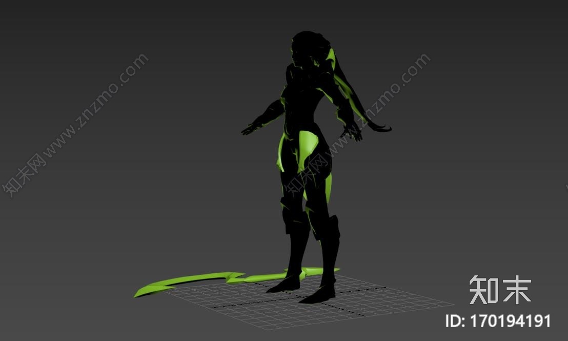 diana_皎月女神709863d打印模型下载【ID:170194191】