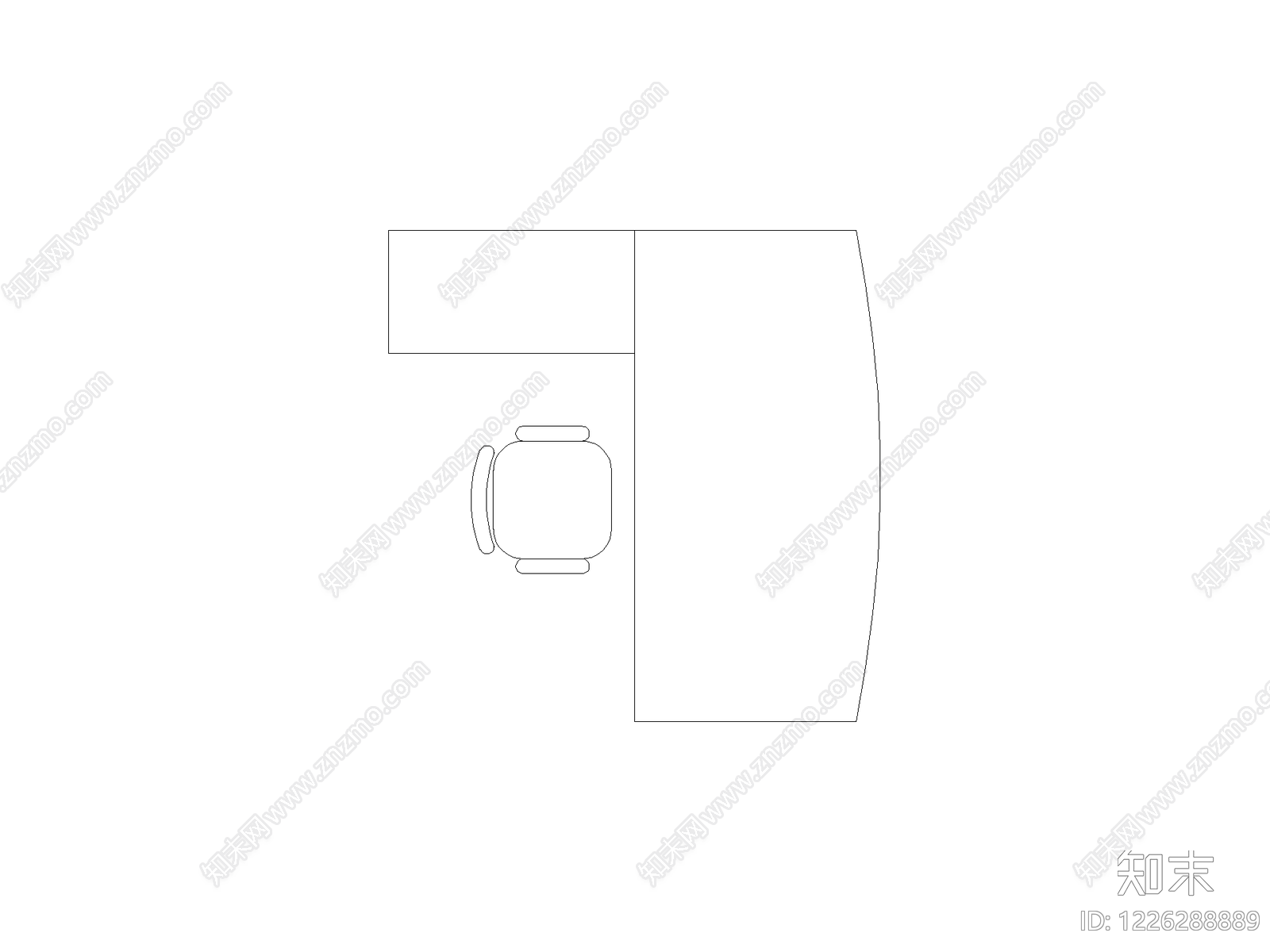 桌子CAD图纸