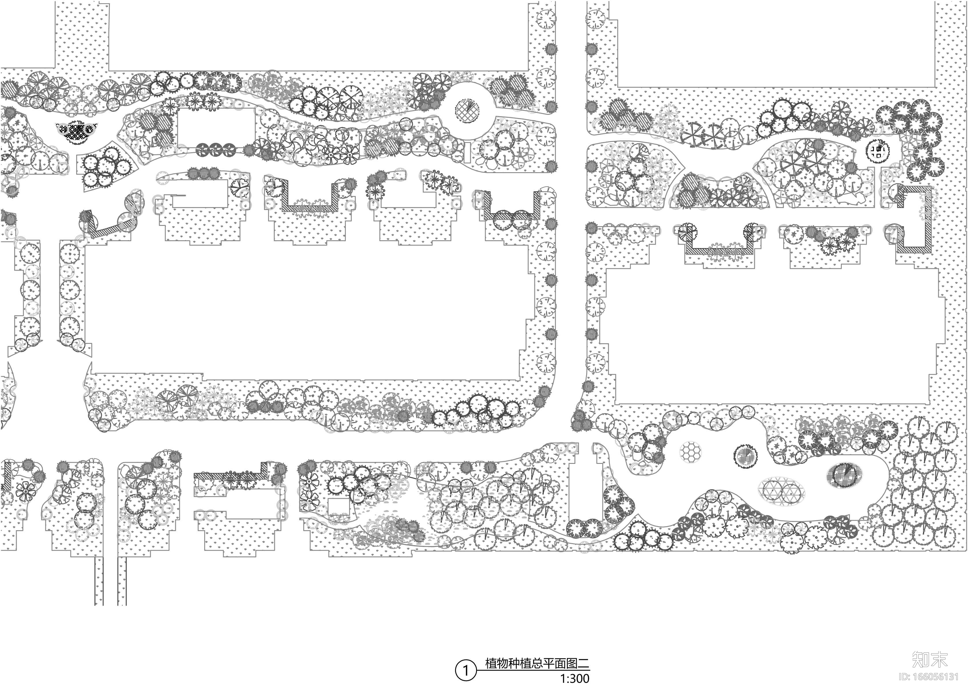 [山东]临沂开元香榭里园林景观全套施工图施工图下载【ID:166056131】