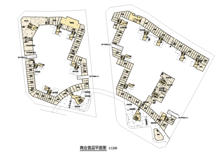 [深圳]恒大坪山新城商业文化中心设计方案cad施工图下载【ID:166552133】