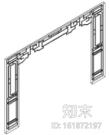 门CAD模型图块cad施工图下载【ID:161872197】