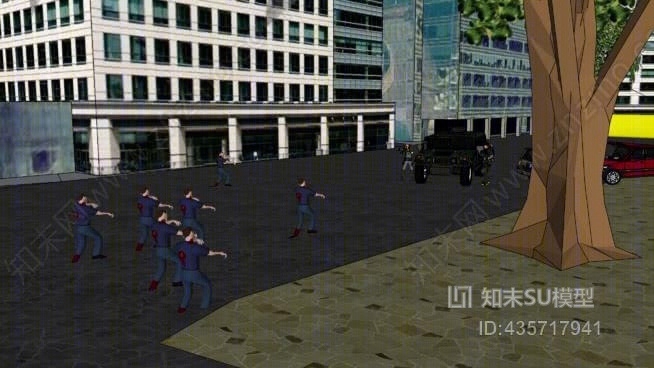 僵尸启示录SU模型下载【ID:435717941】