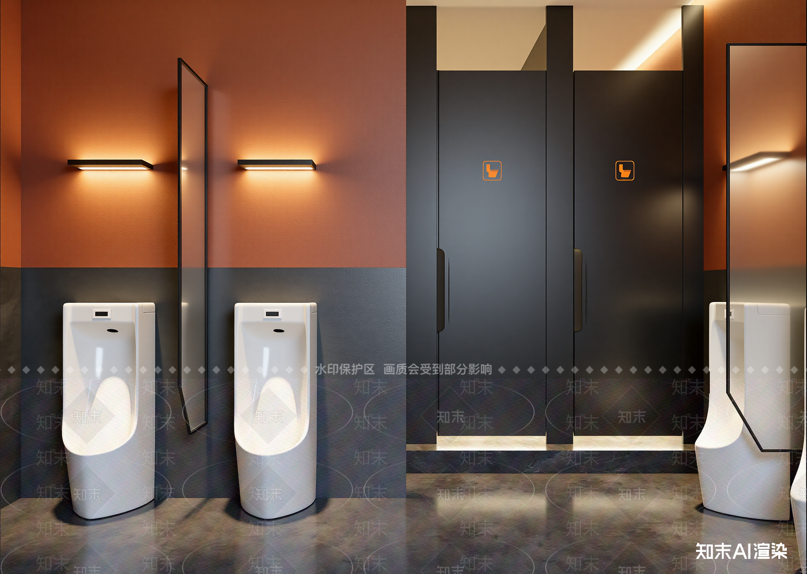 新中式酒店卫生间3D模型下载【ID:1215123440】