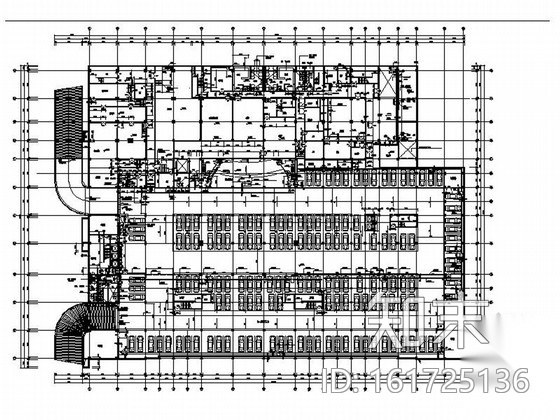 [广东]高档现代会议中心施工图（含效果图）cad施工图下载【ID:161725136】