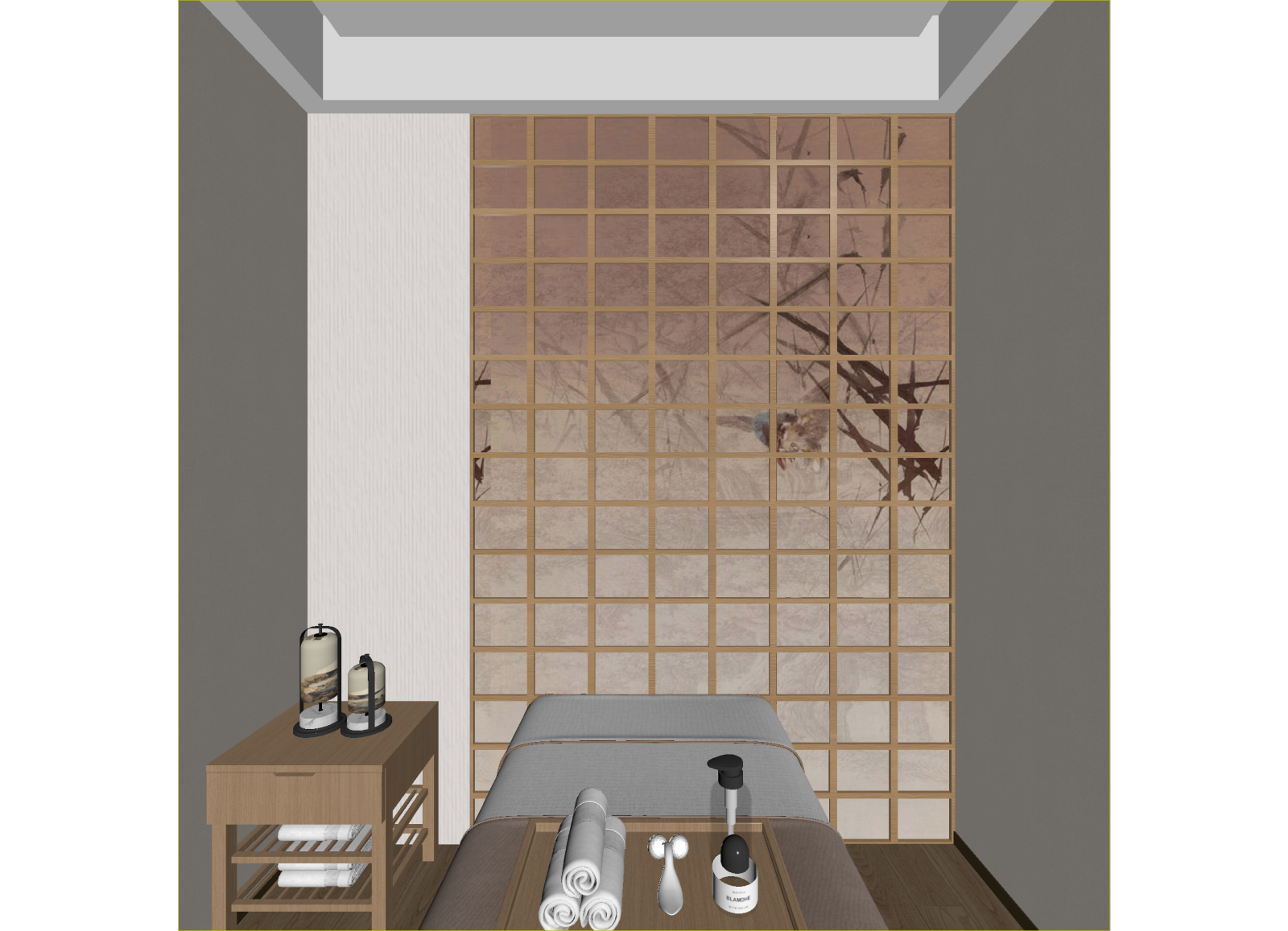 新中式美容院3D模型下载【ID:1215161237】