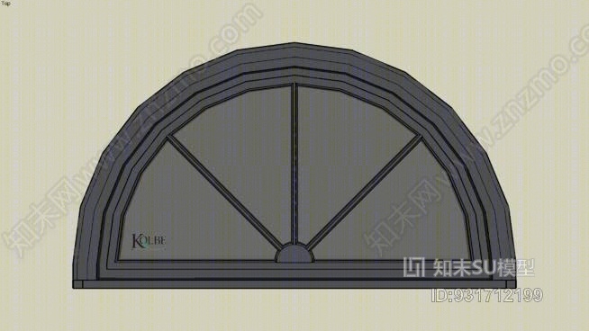 科尔比超半圆窗框URTKX2（F.S.SU模型下载【ID:931712199】