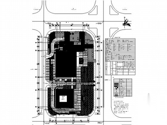 [广东]39层现代风格商业综合体及单体建筑设计施工图cad施工图下载【ID:166707102】