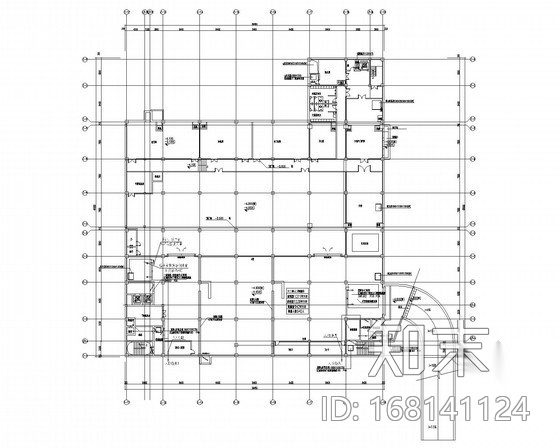 [上海]某银行大楼给排水施工图纸cad施工图下载【ID:168141124】