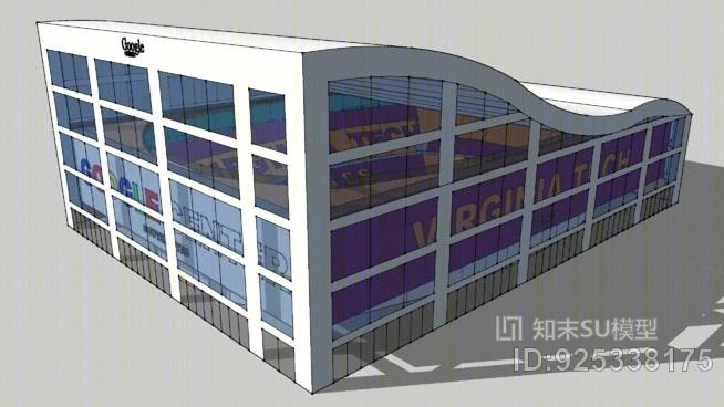概念篮球场SU模型下载【ID:925338175】