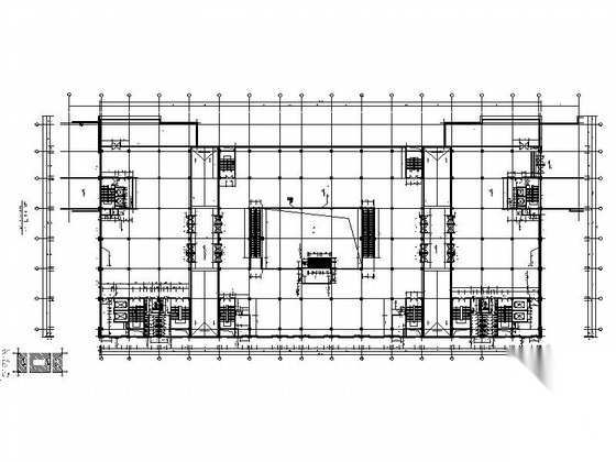 [成都]现代多层幕墙式商业建筑施工图cad施工图下载【ID:168303141】