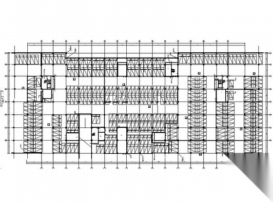 [成都]现代多层幕墙式商业建筑施工图cad施工图下载【ID:168303141】