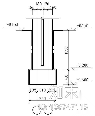 [新疆]砖混结构单层项目指挥部（层高3m,天然地基）cad施工图下载【ID:166747115】