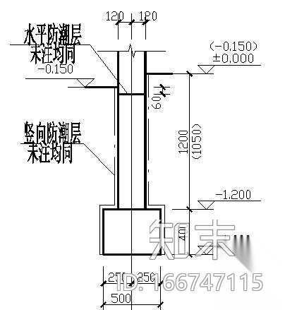 [新疆]砖混结构单层项目指挥部（层高3m,天然地基）cad施工图下载【ID:166747115】