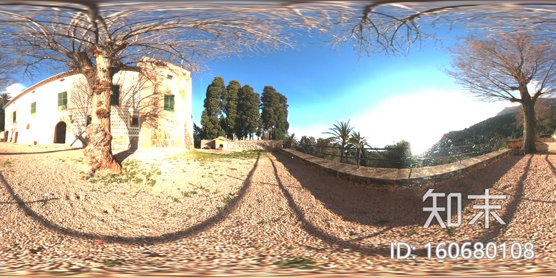 室外天空HDRI贴图贴图下载【ID:160680108】