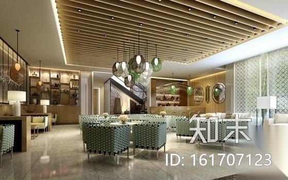 [浙江]现代新城高档售楼中心室内装修施工图cad施工图下载【ID:161707123】