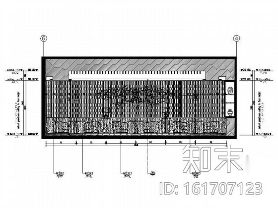 [浙江]现代新城高档售楼中心室内装修施工图cad施工图下载【ID:161707123】
