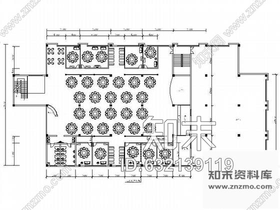 施工图科技大学酒店餐厅设计方案含效果cad施工图下载【ID:632139119】