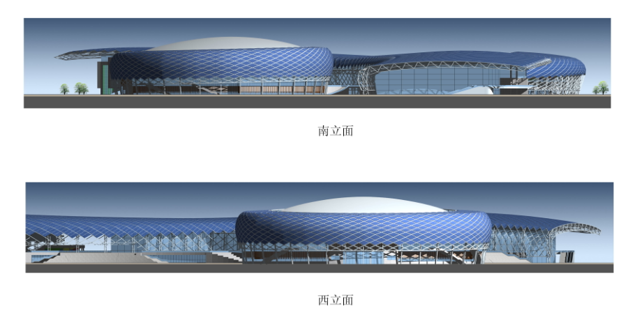 [江苏]国际会议中心体育会展中心建筑方案文本cad施工图下载【ID:165145199】