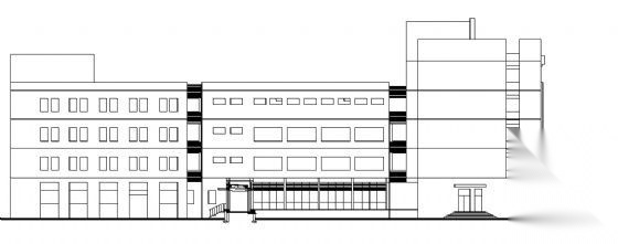 天津某五层办公楼建筑施工图施工图下载【ID:151424182】