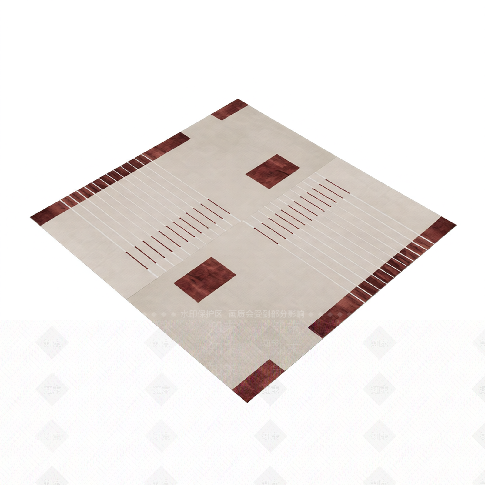 地毯装饰模型3D模型下载【ID:1206185194】