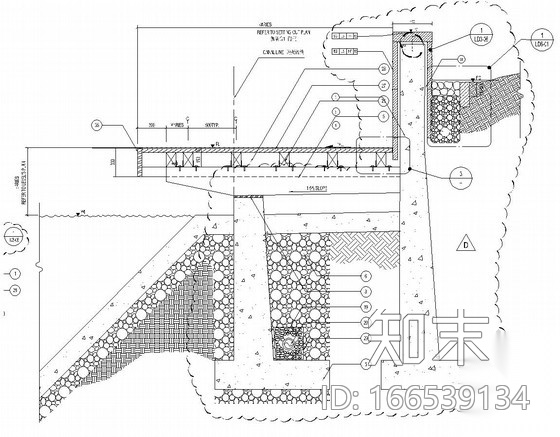 [南京]大学校园园林景观工程施工图cad施工图下载【ID:166539134】