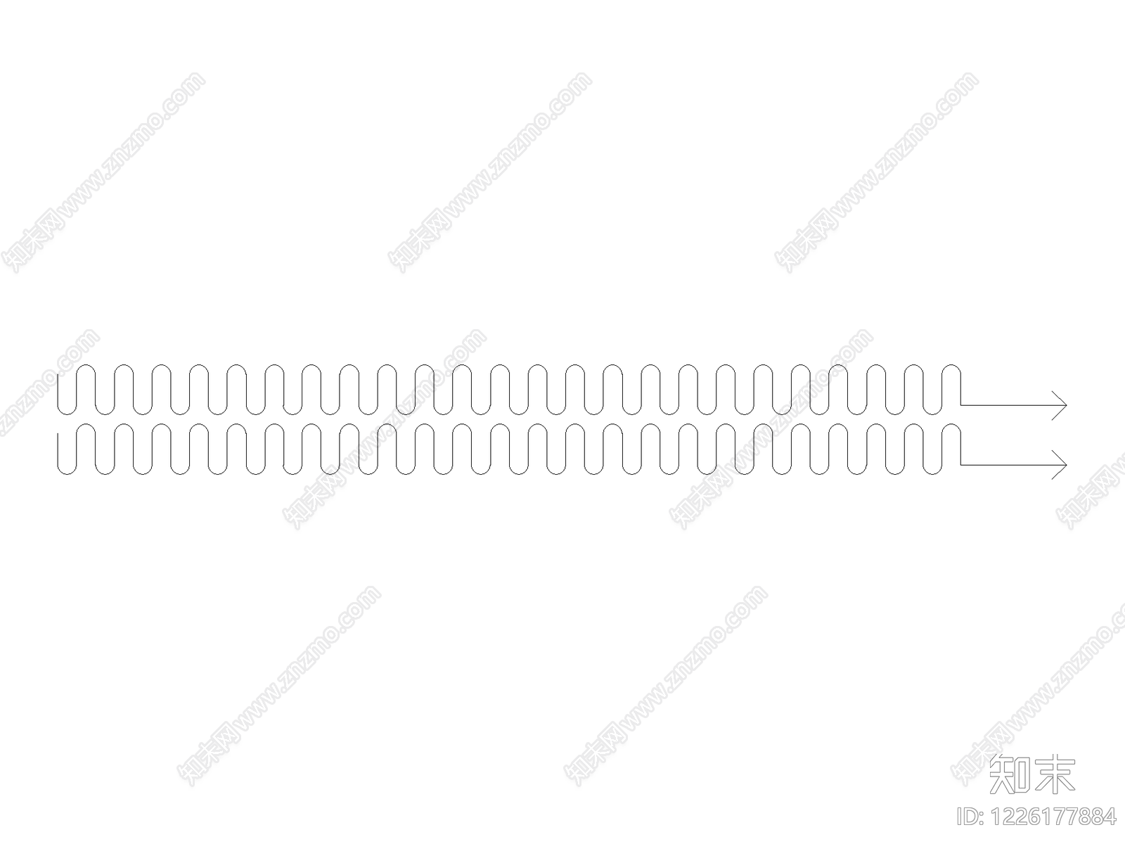 现代填充图案CAD图纸