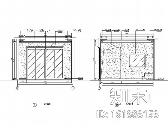 [海南]某度假区别墅A户型室内装修图cad施工图下载【ID:161888153】