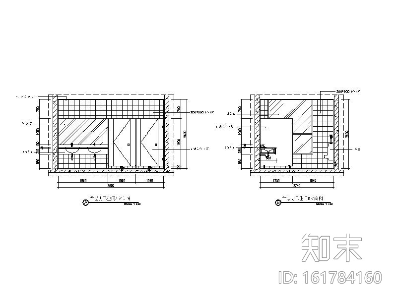 全套简约风格办公楼设计施工图cad施工图下载【ID:161784160】