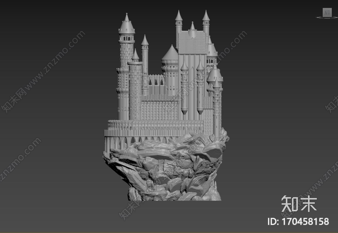 山城堡3d打印模型下载【ID:170458158】