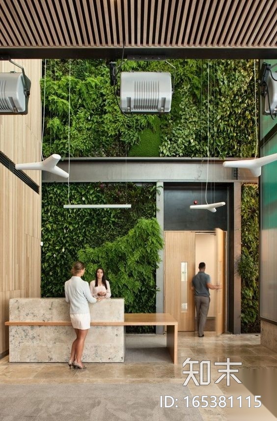 室内装修公司前台设计参考图片-39张施工图下载【ID:165381115】