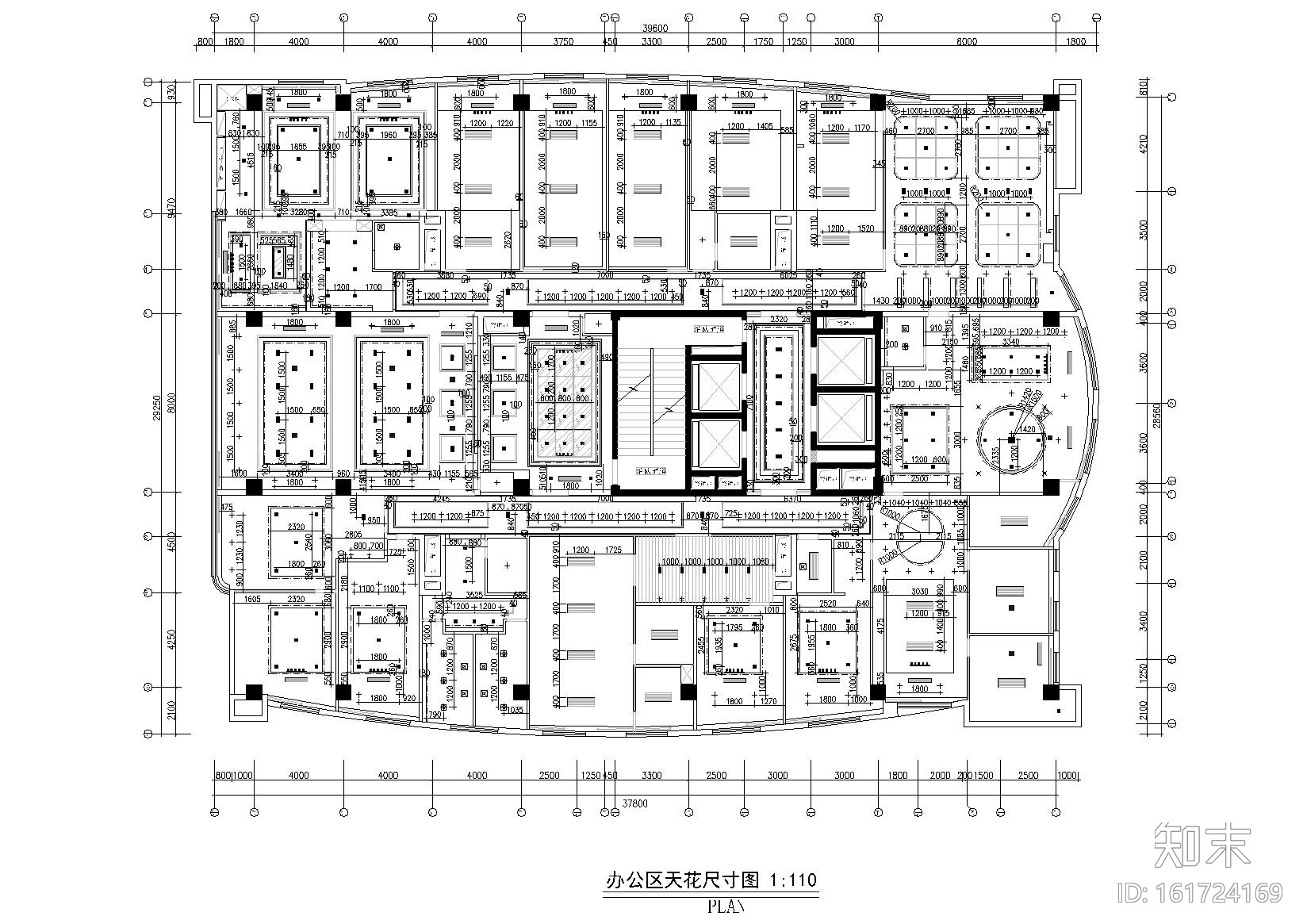 某简欧风格办公楼建设工程施工图+节点大样施工图下载【ID:161724169】