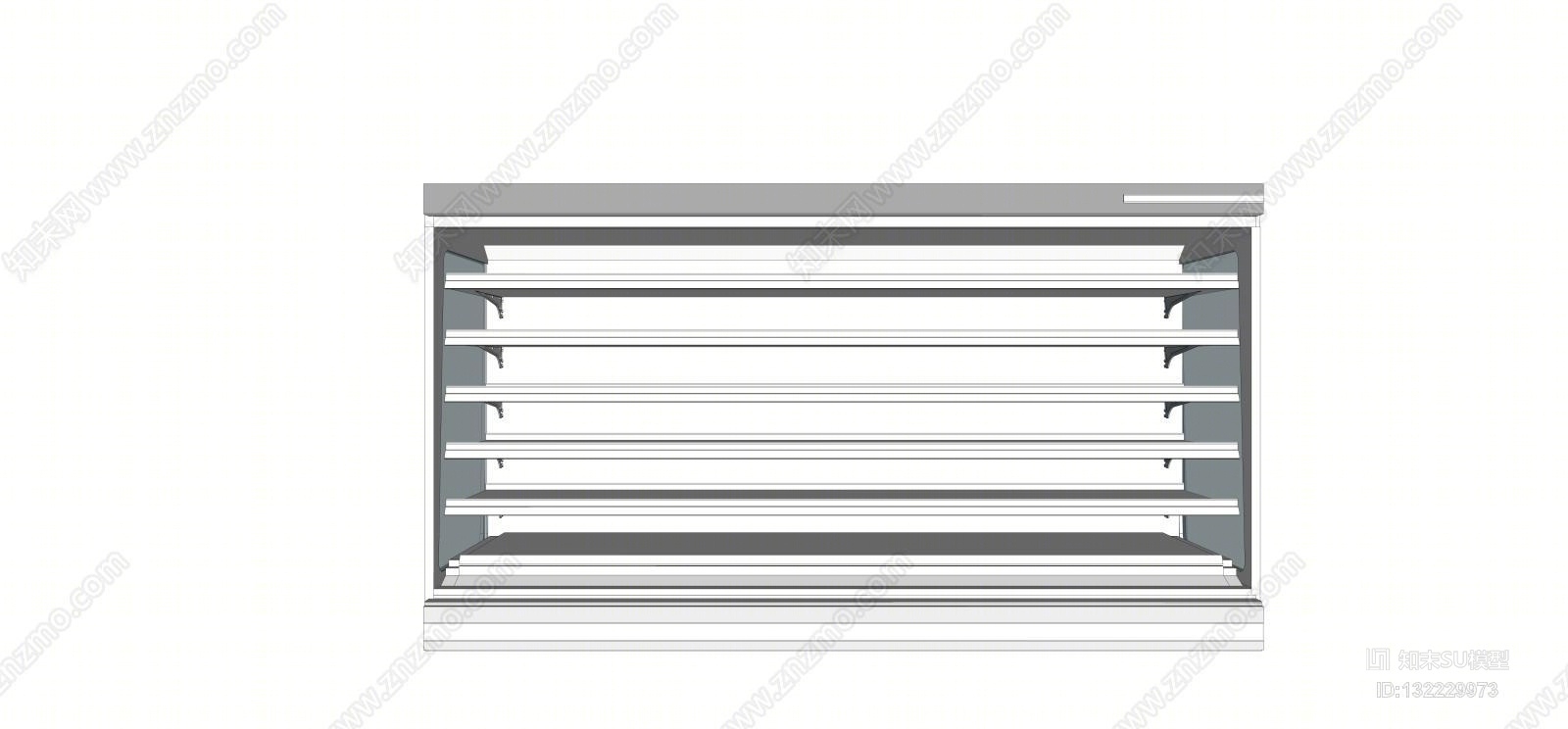 冷柜SU模型下载【ID:132229973】